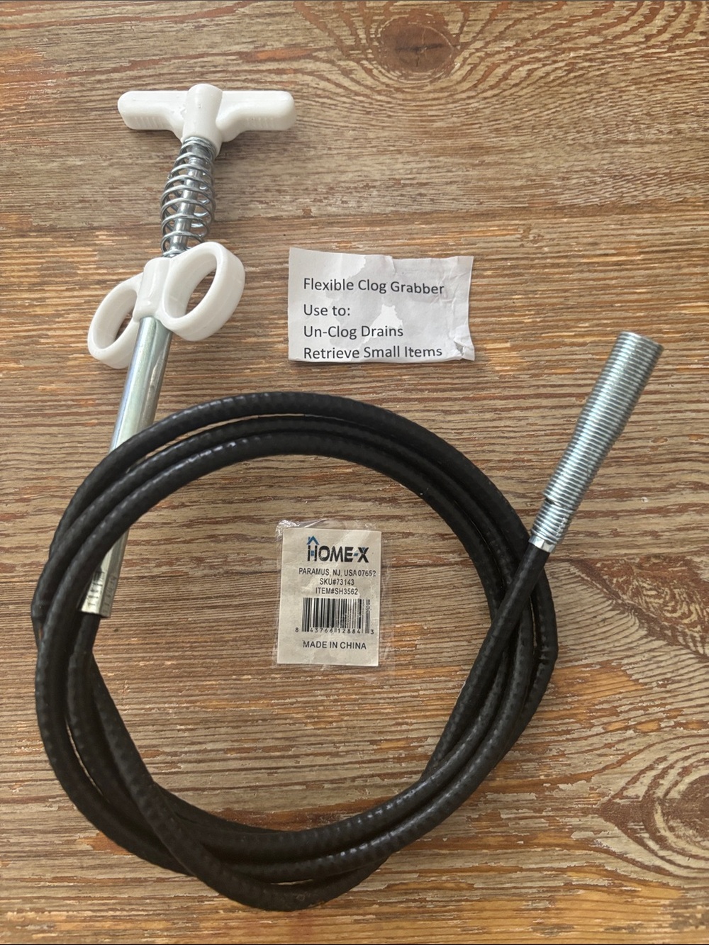 Home-X Flexible Clog Grabber